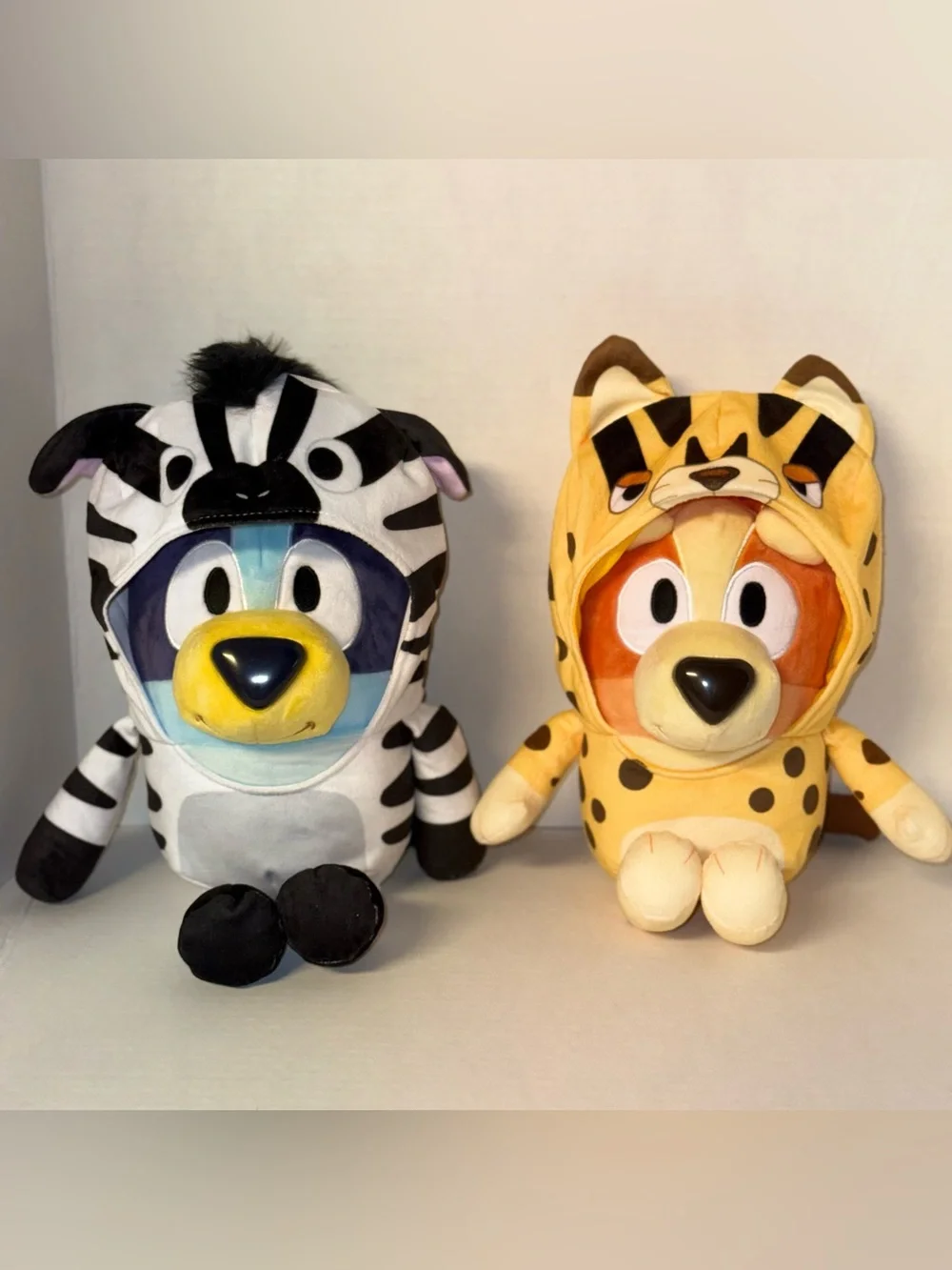 Talking Bluey&Bingo W/Halloween Costumes Plush Set Of 2